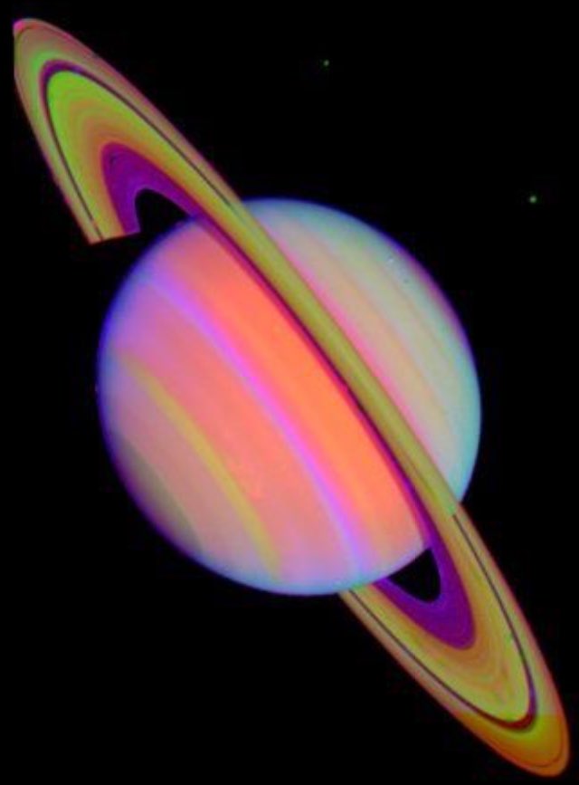 JuleahKaliski's tweet photo. #SnapChat drawing of #Saturn in Ultraviolet light. #SpaceSnaps #SaturnSaturday https://t.co/6W9XUa0w05