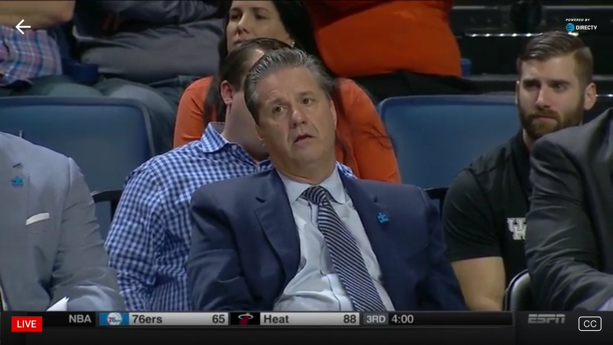 NotKrzyzewski's tweet photo. When you laugh at Duke for losing while missing their head coach &amp; multiple players, but have the same record while completely healthy https://t.co/fZA7qUHsbX