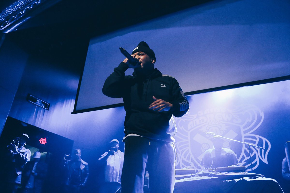 StAndrewsHall's tweet photo. #StylesP warms up the #standrewshall stage for the #seventour ! @TalibKweli up next! 🔥🙌🏼📸: @marmnz https://t.co/aP8WYRo8JP