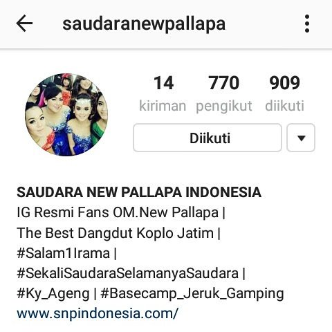 Info buat kakak2q
Yg belum follow akun ig ke2 
SNP indonesia
Yuk monggo di follow !!
Jangan sampai salah follow