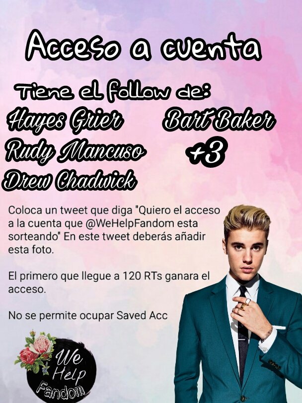 WeHelpFandom's tweet photo. Instrucciones para ganar acceso a la cuenta
🎀RT o no cuenta🎀 https://t.co/obo4XLQ74e