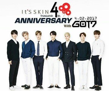 got7_loveyou_'s tweet photo. [PIC] 🌱170204🌱
It's Skin Thailand 4th Anniversary with GOT7.
🐣...🐤...🐦
-
#AHGASE #IGOT7
#GOT7 #갓세븐 https://t.co/3SutnHK0ZS