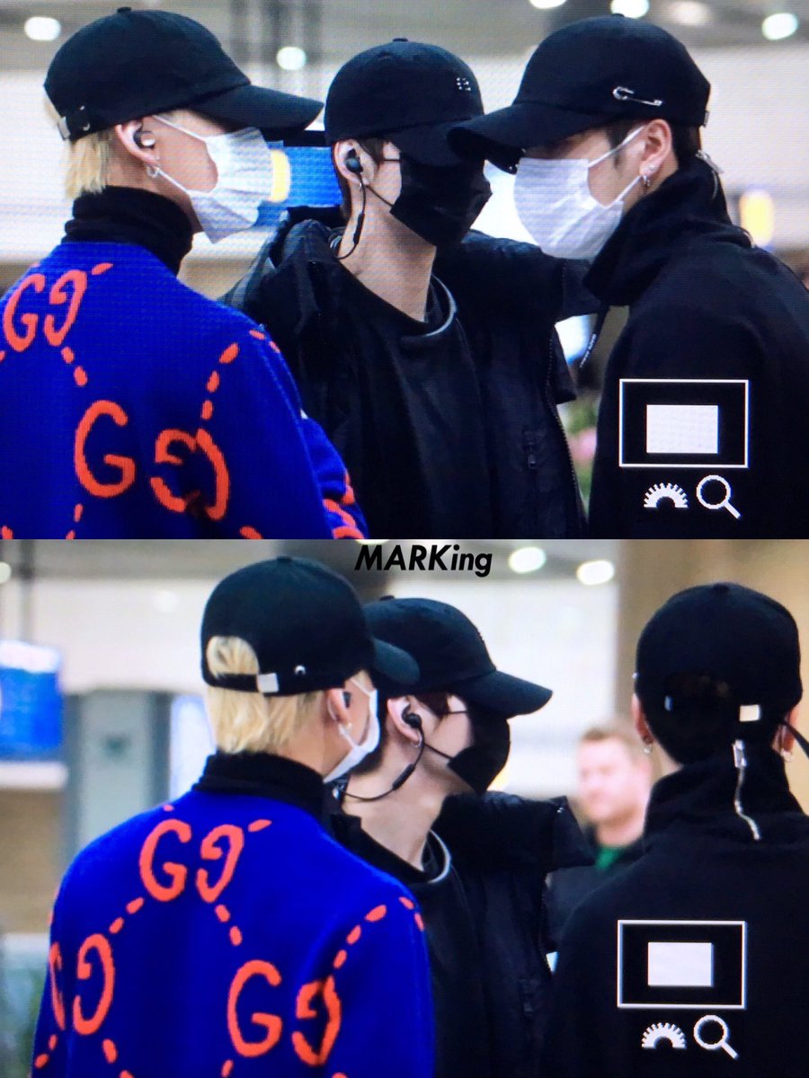 nrpwlu's tweet photo. #AmeriThaiKong ไง 😍😘 #Mark #BamBam #Jackson #MarkBamSon 💗💗💗💗💗😚😚😚😚 https://t.co/iJs68ohEyd