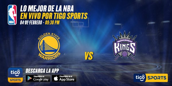 foxdeportes_sv's tweet photo. ¡Cerramos con #NBAxTS!
@warriors vs @SacramentoKings EN VIVO a las 9:30 pm. Canales 300, 801 HD y en la App: https://t.co/qQWhbIZfRh https://t.co/Yg9lHHvhCe