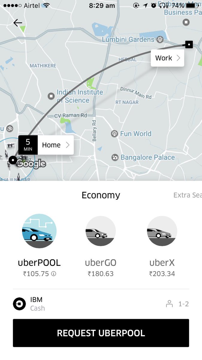 9_6's tweet image. Stand tall @Uber_India. Good to see you guys taking a stand against our government. 👍 #uberprotest #carpooling #bangalore