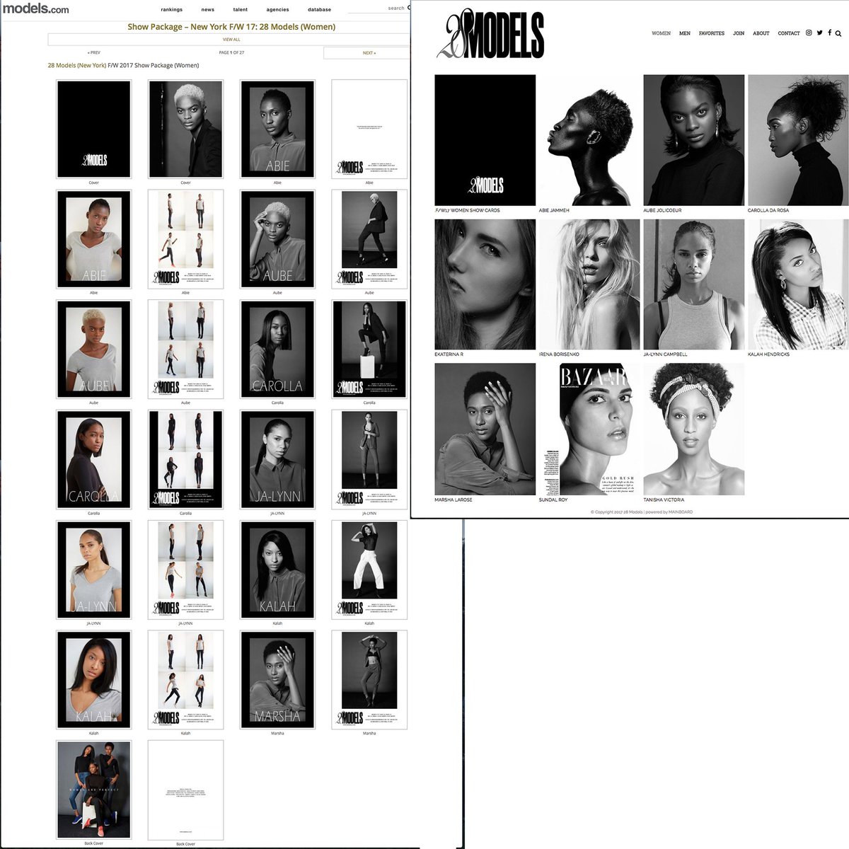 28models's tweet photo. The girl's #NYFW #28MODELS #FW17 #28modelsquadup #blackmodels #onece2watch #modellife #fashion #girls #photooftheday #nails #hair #beauty https://t.co/CEXqUW2rw8
