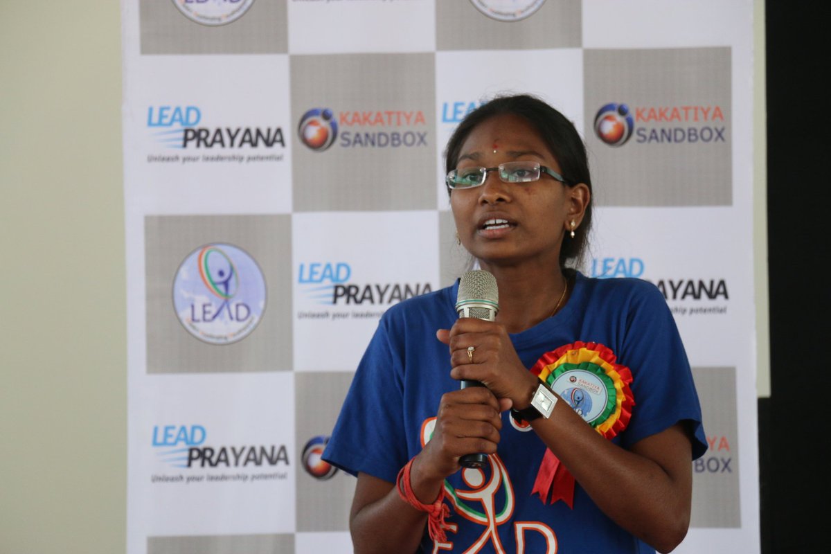 dcseLEAD's tweet photo. The first talk was delivered by LEADer Pavitra from Nishita Degree college #Nizamabad 

#LEADSummit2017 https://t.co/RDpfNs8aR2