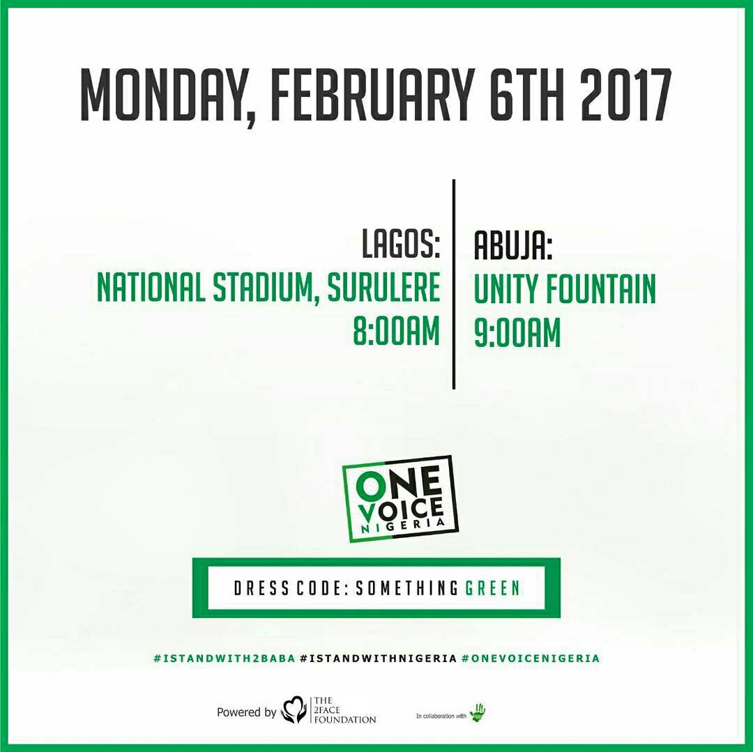 234central's tweet photo. Nigerian youths this is a Clarion call to us all...
#Posterity
@official2baba - #istandwithNigeria #OnevoiceNigeria !!!
#HCC_Movement https://t.co/eyPtRUROfV