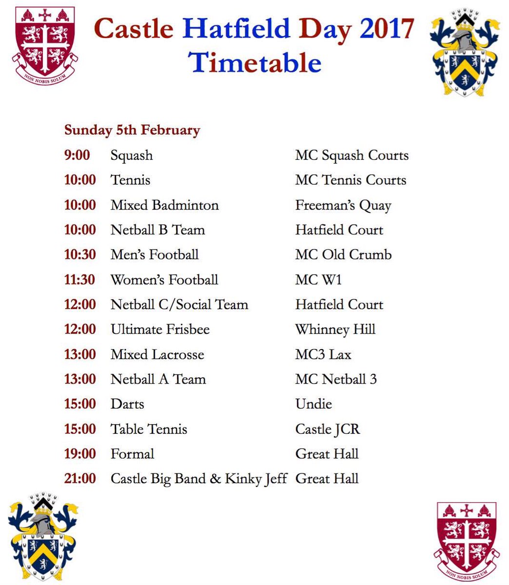 Castle JCR tweet media