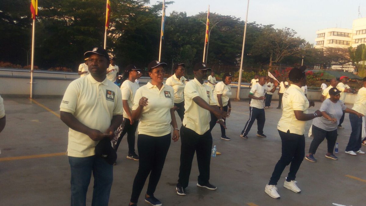 ntvuganda's tweet photo. #ParliamentWeek2017 starts off with a fundraising walk for albinos https://t.co/h9Efzqbrqq