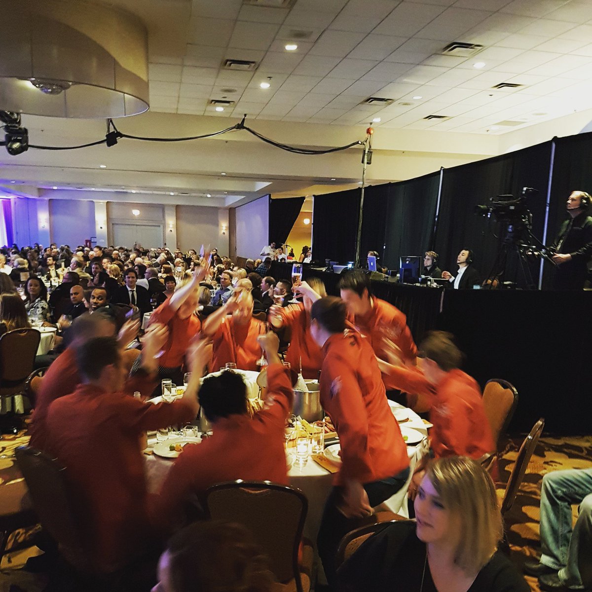Cheers to the @GoldMedalPlates Chefs! Now we celebrate! #CCC2017