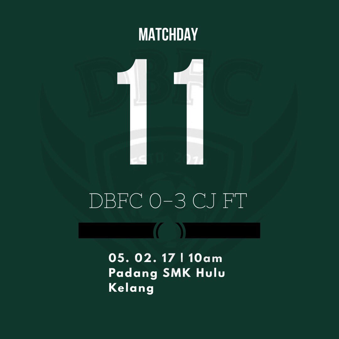 officialdbfc's tweet photo. Another defeat that's hard to swallow. Surely, the team will get better from now on! #COYD https://t.co/rcZS8hF5sD