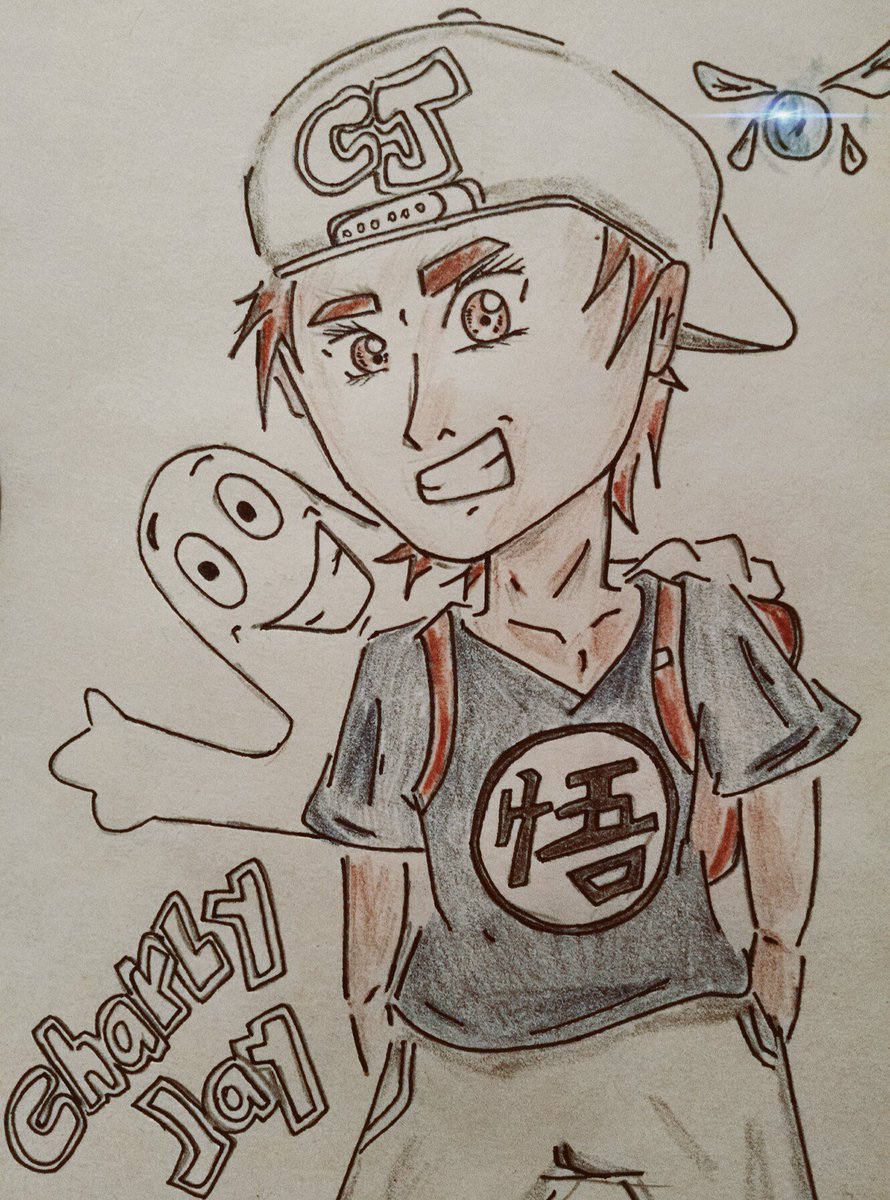 CharlyJay2's tweet photo. New Dibujo Charly Jay and fantasmin XD https://t.co/hhahazpFGx
