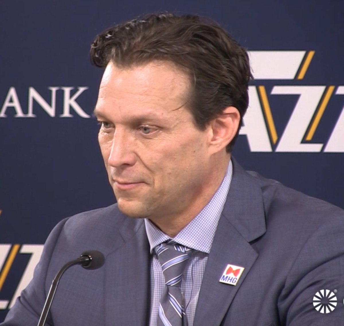 Coach Quin Snyder Postgame Interview:  Watch: on.nba.com/2l6aa58  #takenote #CHAatUTA https://t.co/SyVZtaVXpj