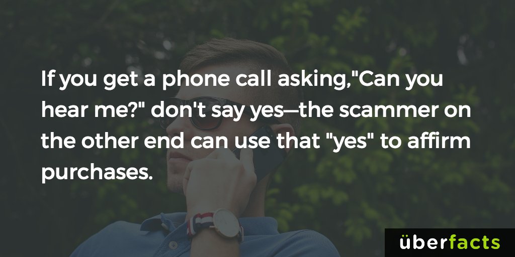 UberFacts's tweet photo. Don't say yes... https://t.co/blhisRVvC5