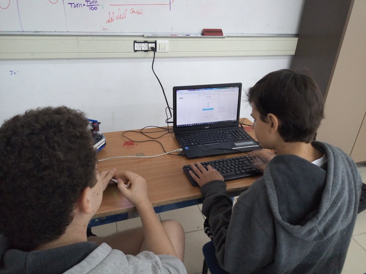 working on our website for the research project!