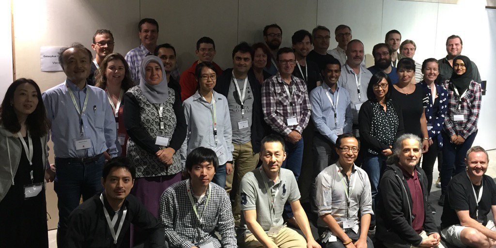 GalaxyAustralia's tweet photo. What a great bunch! We hope everyone enjoyed #game_2017 as much as we enjoyed hosting it. https://t.co/RrgetjaeUy
