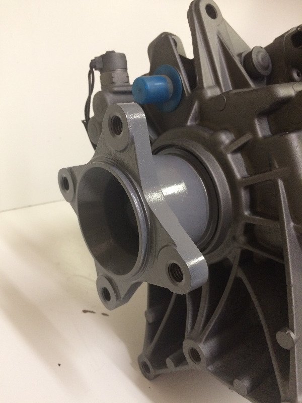 AstroDrivetrain's tweet image. New 2011-14 Mustang 5.0L Coyote Getrag MT-82 6 Speed Transmission from Astro Performance!  Transmission Upgraded with 26 Spline Input Shaft.