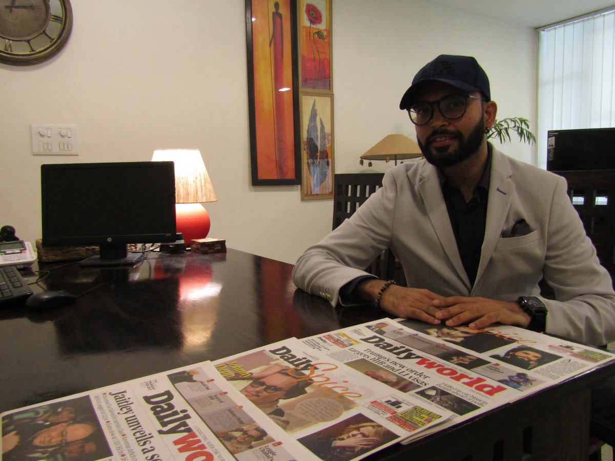 dwmarathonrun's tweet photo. Singer Gaurav Goel GG of Fauladi India is going to run for the Chandigarh Daily World Marathon on April 9, 2017. Will you join him? https://t.co/G8mQ674Ygg