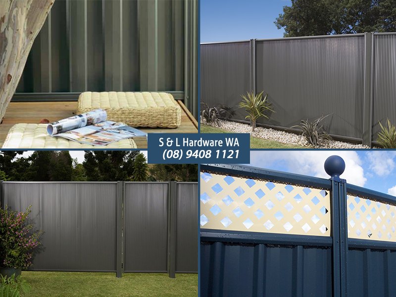 slhardware's tweet photo. A fence should look good &amp; provide a #protective #boundary. #Colorbond #fencing is what you're looking for. https://t.co/t2WipGExkv https://t.co/Zu812SlmFD