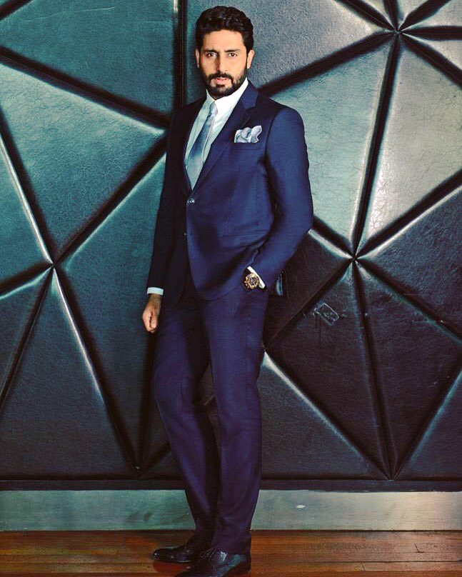  The tall, dark and handsome. Happy birthday sir Abhishek Bachchan! 