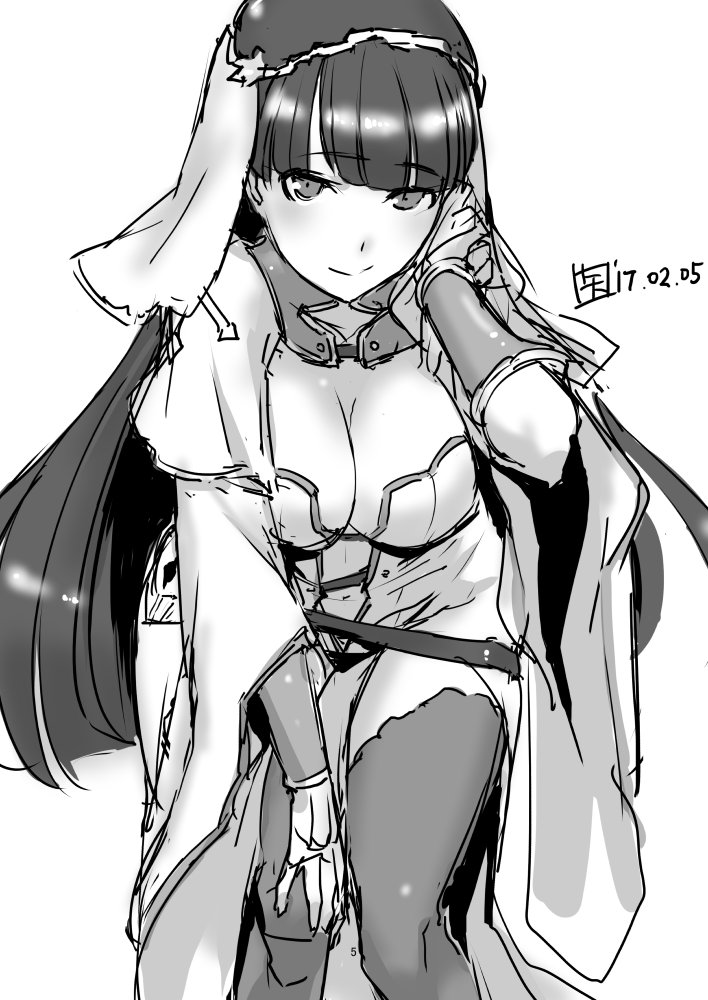 作業の息抜きに落書きマルタお姉ちゃん。第一章ええ話でした…「色彩」の歌詞が沁みるぜ 