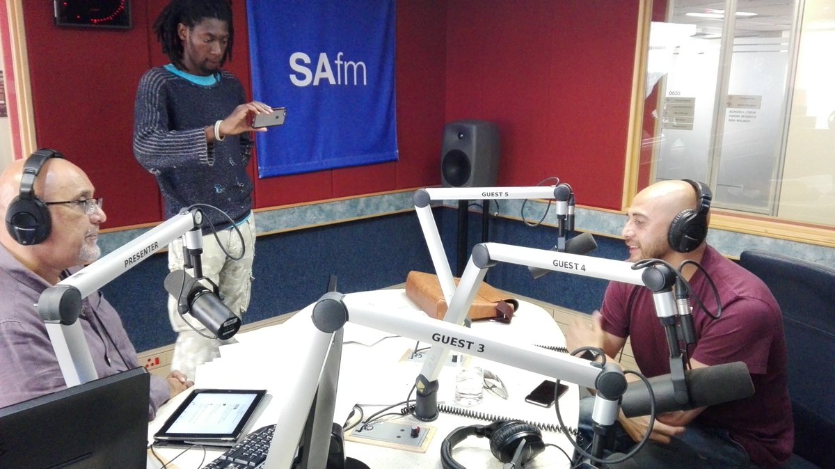 SAfmRadio's tweet image. [NOW] Profiling @Hnicity new CEO of @WundermanSA with @AshrafGarda #MediaShow #sabcnews