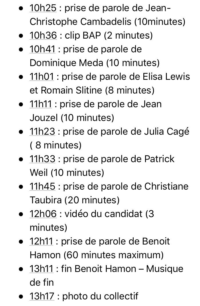 #Hamon tiendra-t-il le timing d'un discours de moins d'une heure pour sa convention d'investiture ? #60MinutesChrono #DimanchMatinDeCampagne