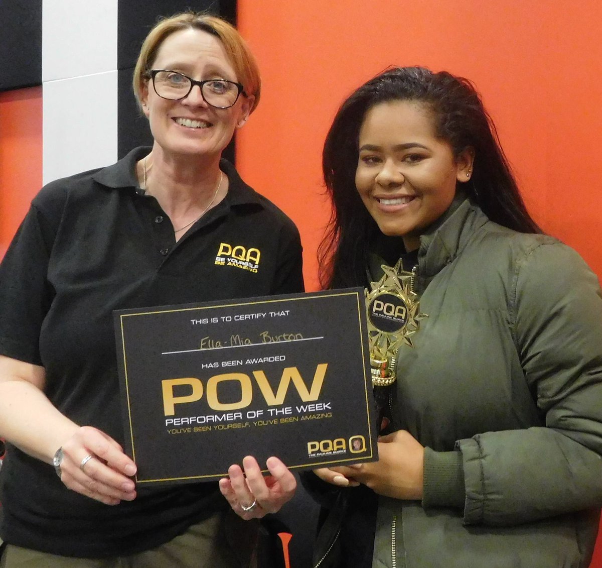 PQA_Nottingham's tweet photo. Today's main academy POW was Ella-Mia in Red.  Working so hard in class &amp; a super ambassador for her group at the moment.  #PQA #Nottingham https://t.co/HJnmoowsan