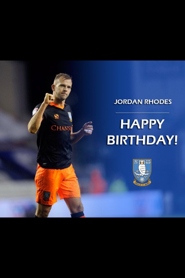 Happy Birthday Jordan Rhodes, oh and you too 