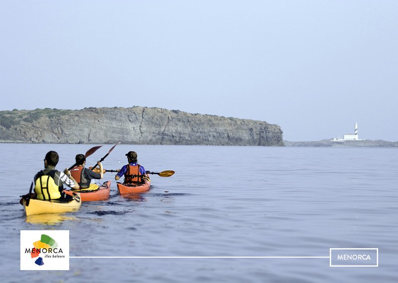vallsmenorca's tweet image. By kayak is the best way to discover the Menorcan shoreline. Today we suggest you the route Es Grau - Favàritx.