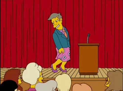 ChristianGF13's tweet photo. Los Simpson también predijeron a Dani Rovira haciendo el ridículo en los Goya. https://t.co/ByGeMTYSkJ
