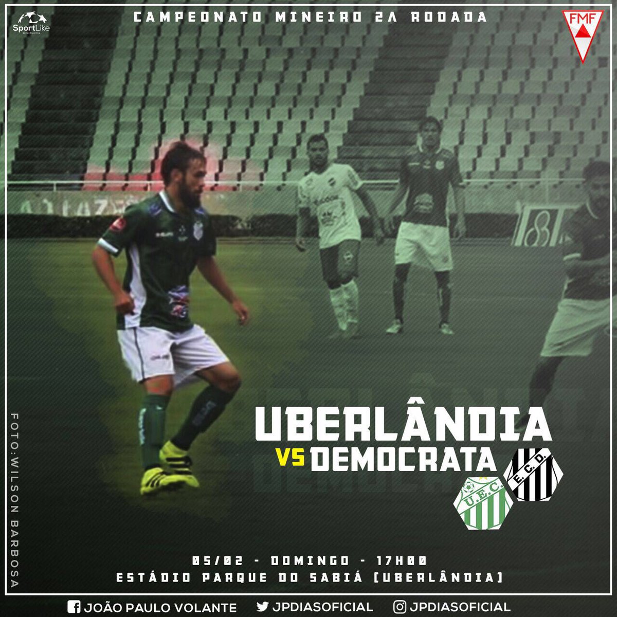 jpdiasoficial's tweet photo. Hoje o desafio é dentro casa, junto ao nosso torcedor.. Mais um grande incentivo pra nossa equipe.. Que Deus nos abençoe. @UEC_oficial #JP05 https://t.co/RyEnQxXBjM
