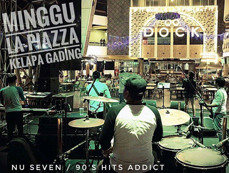 Summarecon Mall Kelapa Gading on X: Enjoy your Sunday Night with Nu Seven  Band at Dock 88 La Piazza  / X