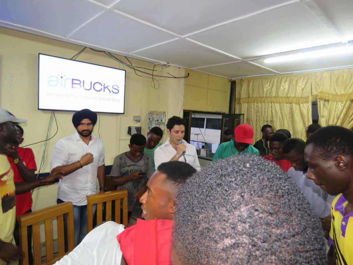 airbucksapp's tweet photo. @news_ghana It was an Honor to attend #CasfordHall yesterday & speak to all #Casfordians about getting #FREEMOBILEDATA daily with #Airbucks https://t.co/CbWT2nZaEr