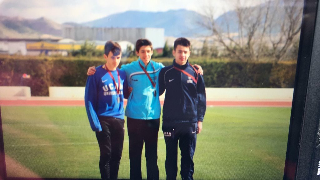 Pódium cadete masculino 1 Soriano record regional <a href="/MulaSport/">C.A.Mulasport</a> 2 Corral y 3 Serrano ambos <a href="/UCAMCartagenaAt/">UCAM Atletismo Cartagena</a> - <a href="/la_famu/">FAMU Murcia</a>