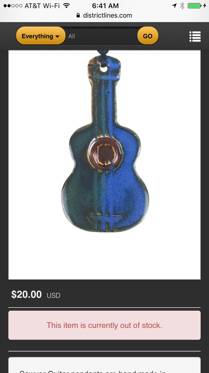 shorttemper9's tweet photo. @SawyerFrdrx Guitar Pendant Necklace SOLD OUT😀more are on the way!👍4 more #SawyerMerch Shop https://t.co/GWGsjAphG1 #SawyerFansBestEVAH👏 https://t.co/zdQRqduPzm