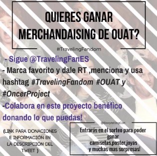 TravelingFanES's tweet photo. #Oncers! Those who can't go to the convention can also participate!
#TravelingFandom #OUAT
https://t.co/Vjlcbsc0JQ https://t.co/QJTOKoAMBB