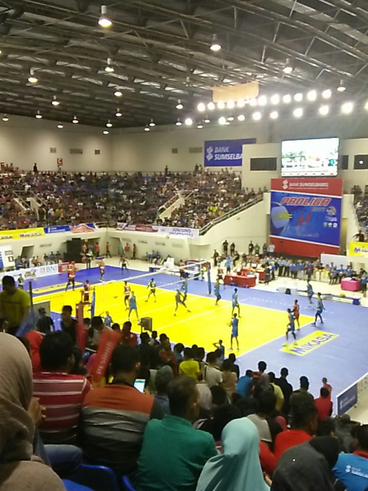 Dacik_111's tweet photo. Sumsel Babel Vs Jkt Energi @VolimaniaID #psccpalembang https://t.co/yIZoG3ZesW