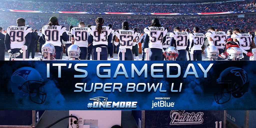 Patriots's tweet photo. Finally. #OneMore https://t.co/SzGHkLqrnJ