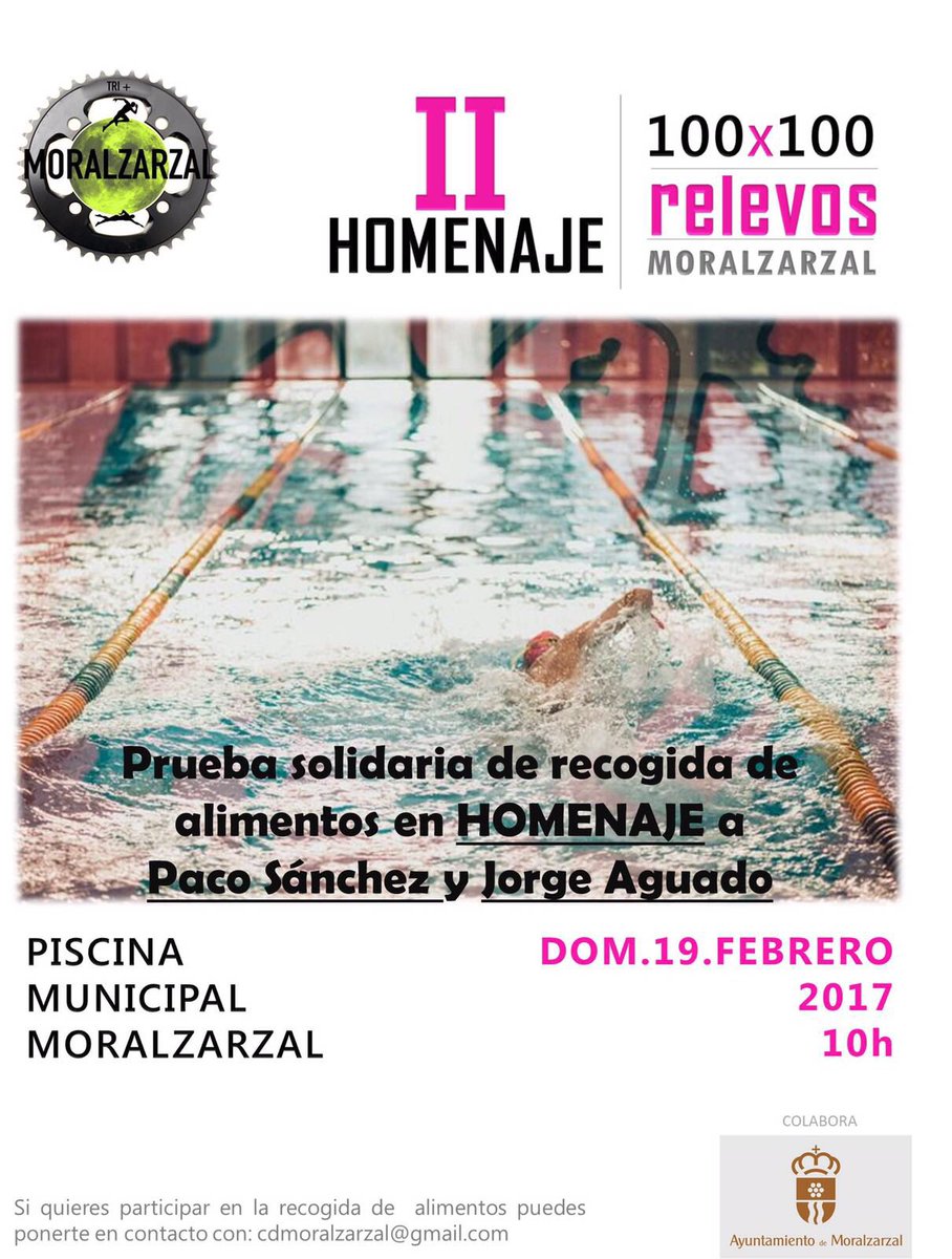 osunajcr's tweet photo. II HOMENAJE 100x100 relevos organizado por @trimasmoral en colaboración con @Moralzarzal el próximo 19 de febrero https://t.co/jSu4ZOaqqA https://t.co/vJ67exvmD3