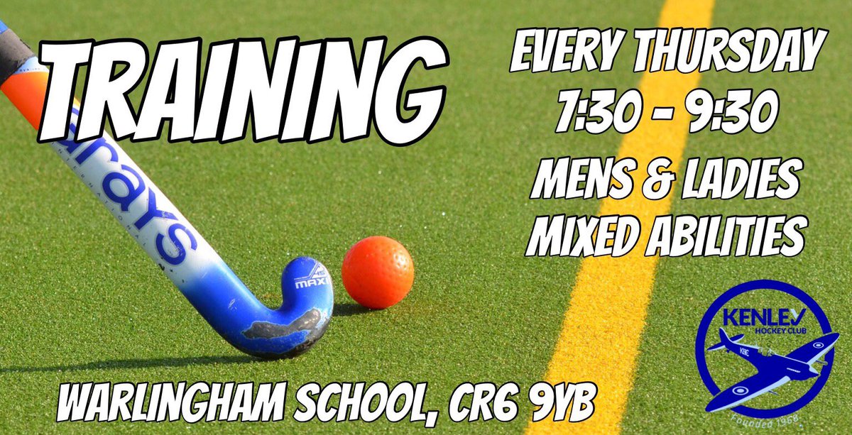 KenleyHockey's tweet photo. Everyone welcome to turn up and give it a go, just come and say “hey”!
#sport #fitness #hockey #purley https://t.co/LAdNTmeeCW