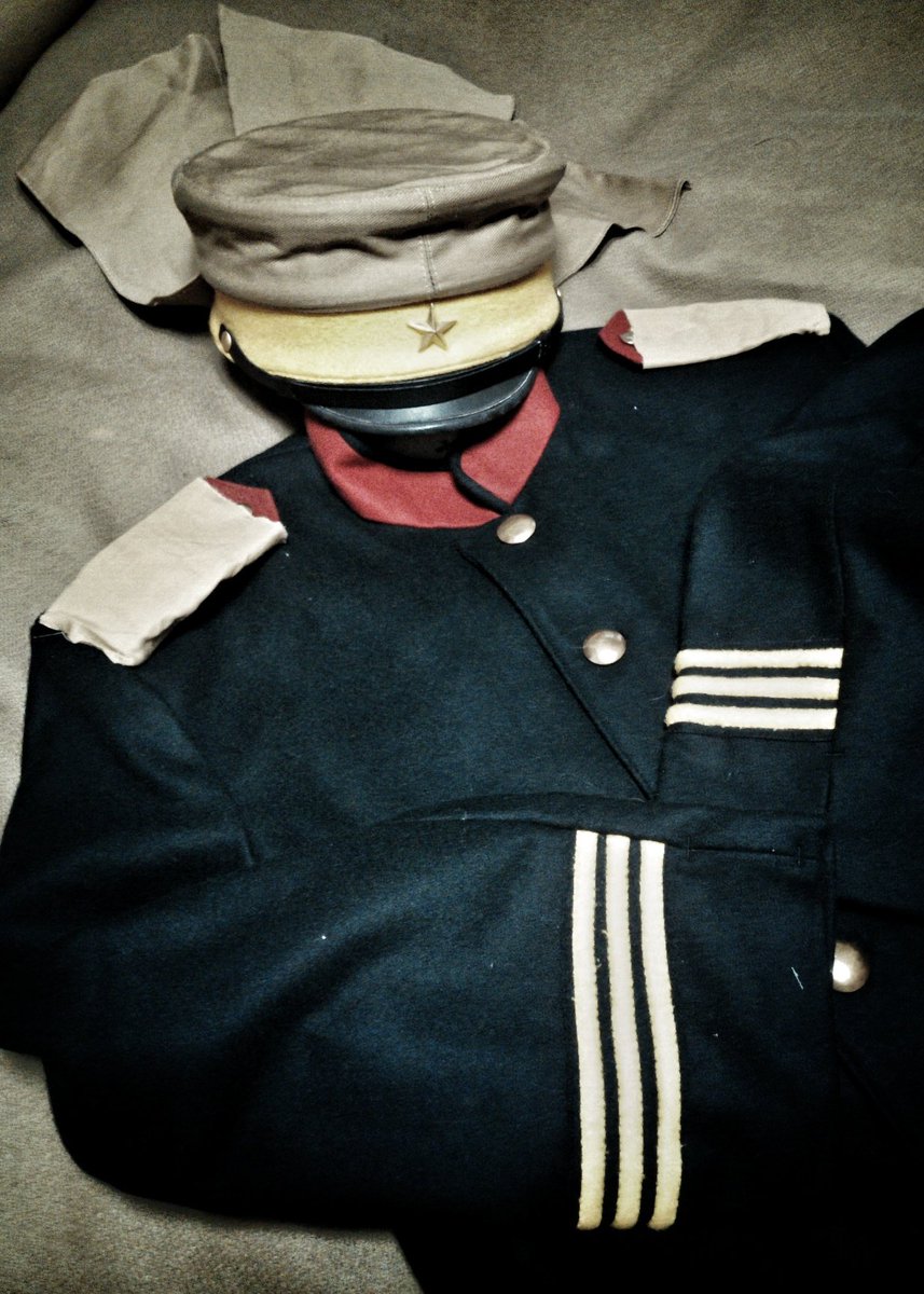 Twitter पर メラーノ 竹の会 外園組製明治陸軍軍帽覆い 垂れ布付 を購入したので久々に中田製明治陸軍歩兵セットを引っ張り出してきました たまには着る機会を作って勉強したいですね