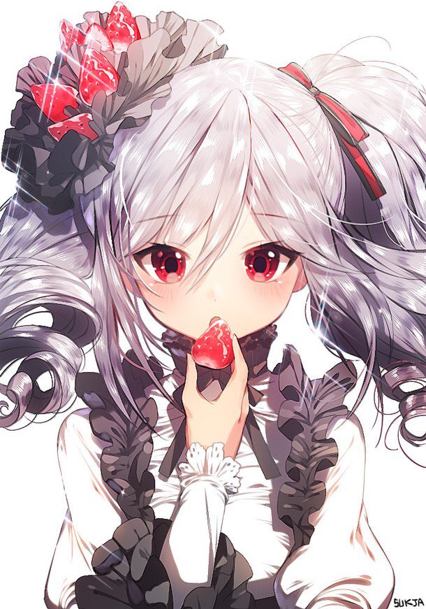 CandyChan666's tweet image. ❝I could . . . Care less about this stupid idea . . . I mean really, it's useless . . .❞

She stares at the strawberry in her hand.

#OpenRP
