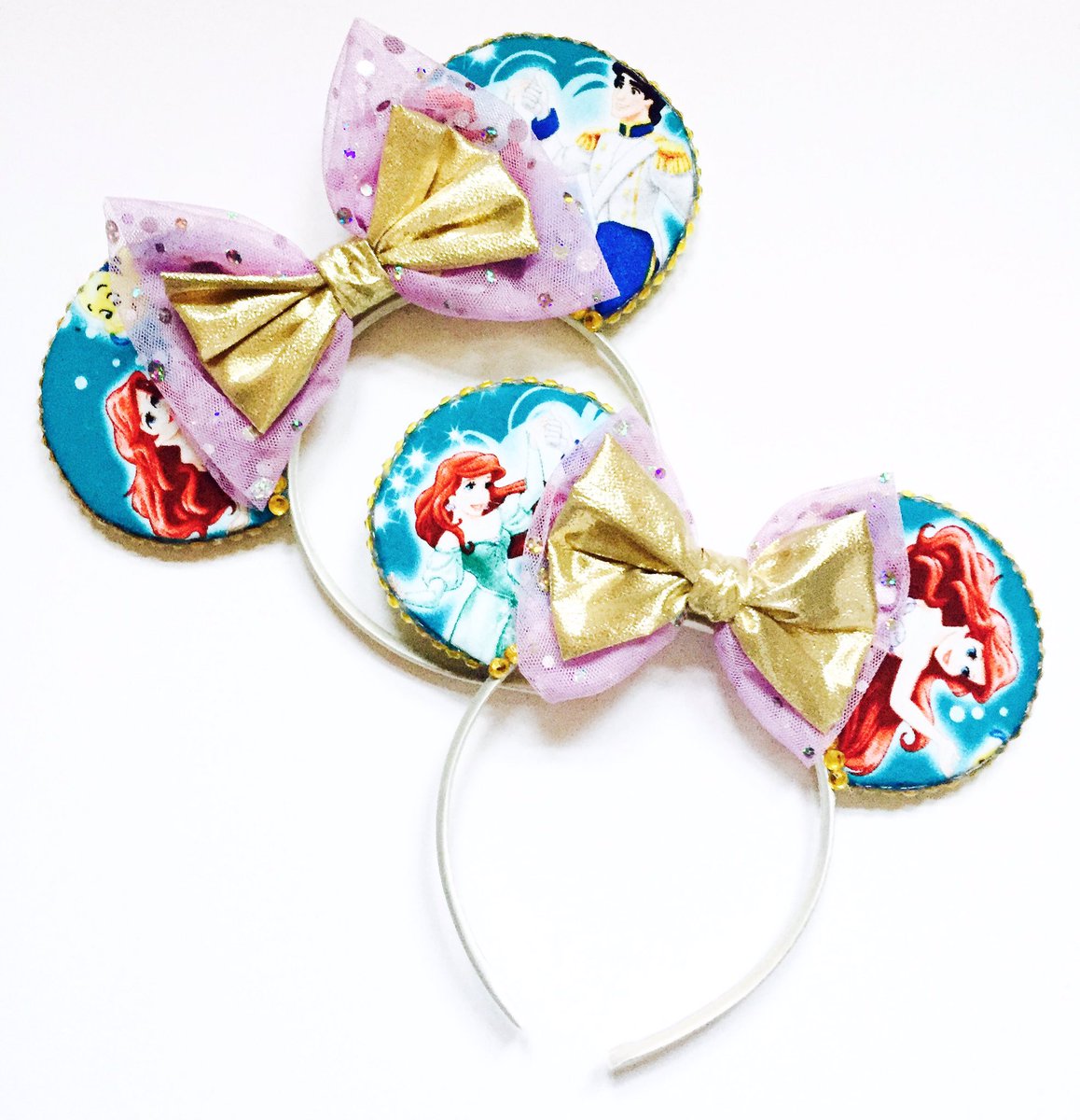 madeformouse's tweet photo. Handmade Disney Inspired Little Mermaid Mouse Ears Headbands at Made For Mouse 💙 #Disney #etsy  #minniemouse #disneyears #Ariel #mermaid https://t.co/oDgKvO4Cc2