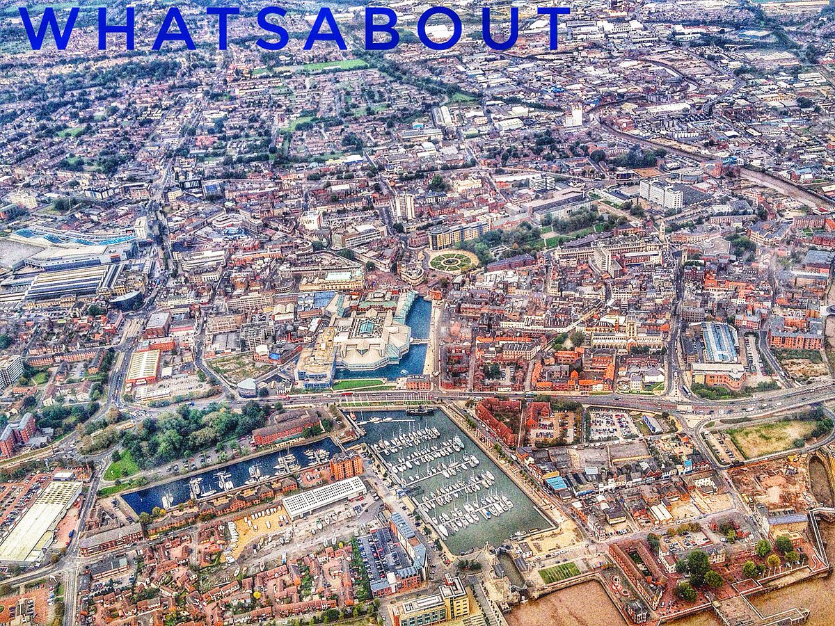 Outstanding view from above #Hull2017