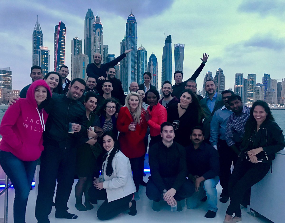 FourMENA's tweet photo. EPIC #FourComms team party at high sea last week! #teamwork #celebrations #UAE https://t.co/at5xVDzytr