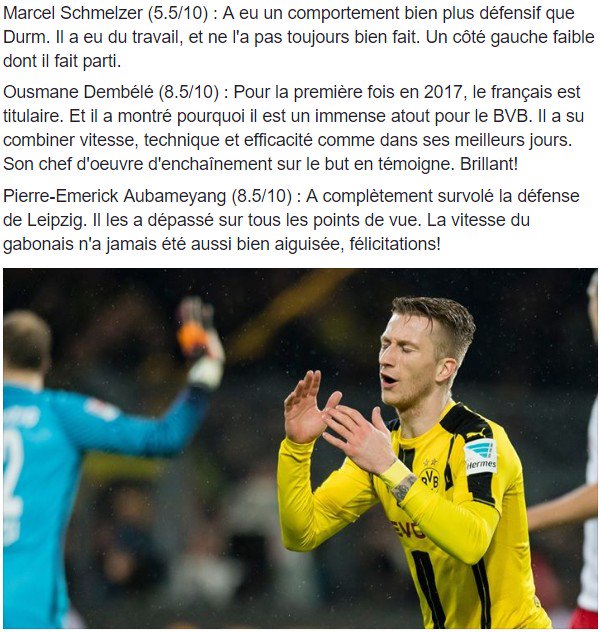 FranceBvb's tweet photo. Les notes de la rencontre Borussia #Dortmund 1-0 RB #lLeipzig !
#bvb #bvbrbl #Bundesliga https://t.co/lE1Ub2b1q1