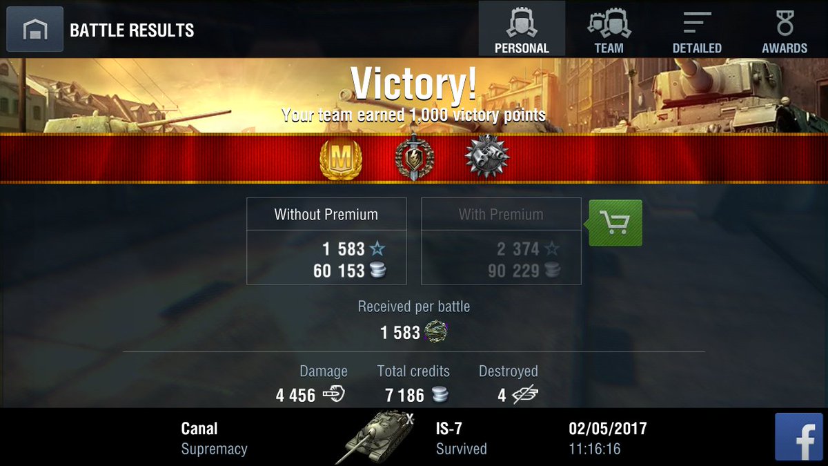 Hun_aquad's tweet photo. Guess who aced their IS-7? #aceclass #WoTBlitz https://t.co/Ld383EVRbY