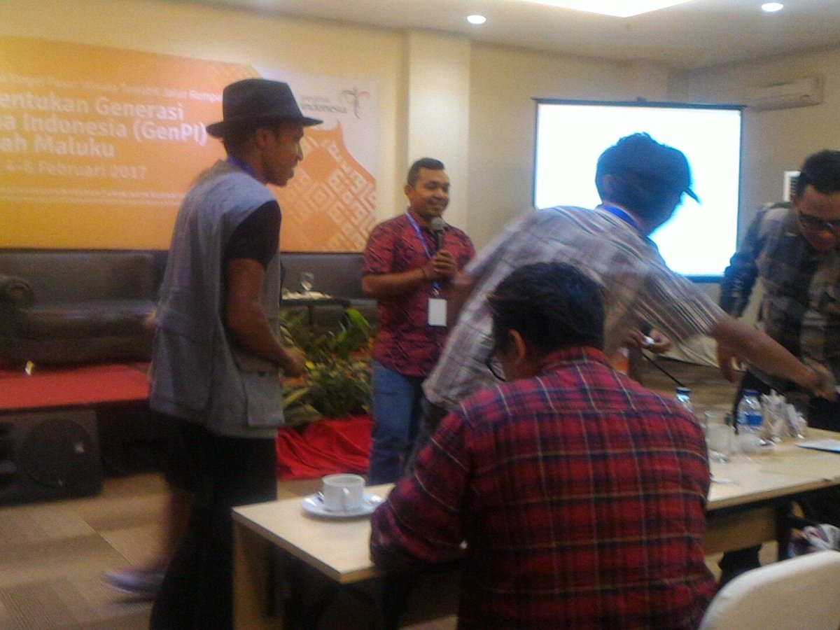 Proses pengambilan suara pemilihan koordinator GenPI Maluku... #GenPIMaluku #JalurRempah #PesonaIndonesia